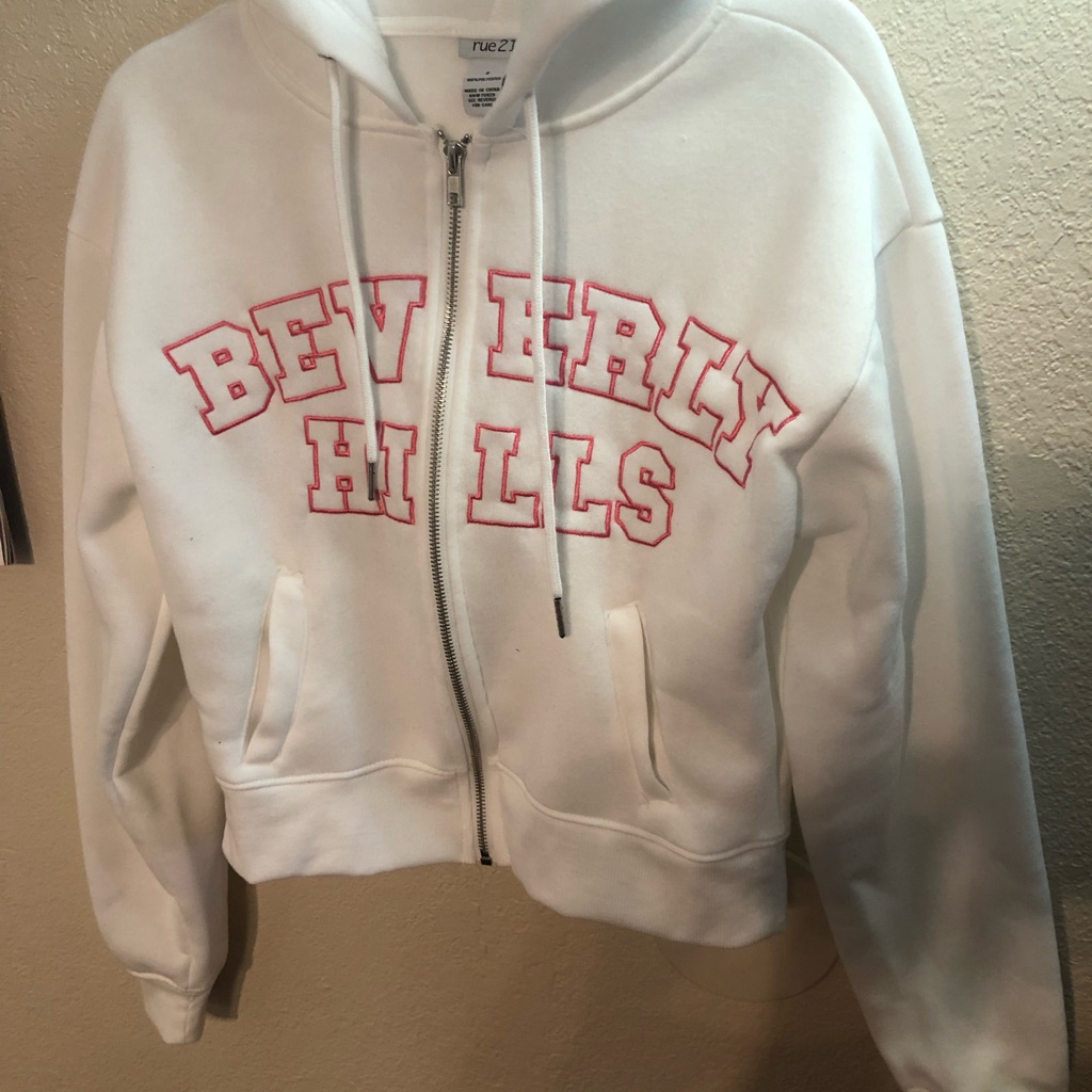 Beverly Hills Hoodie Jacket Brand New